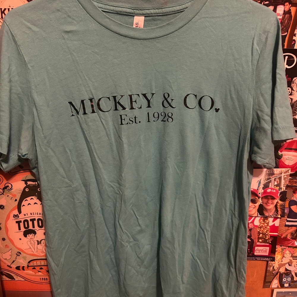 Disney Mickey and Co. Tiffany Blue T-Shirt